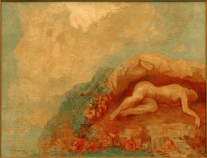 The Captive by Odilon Redon